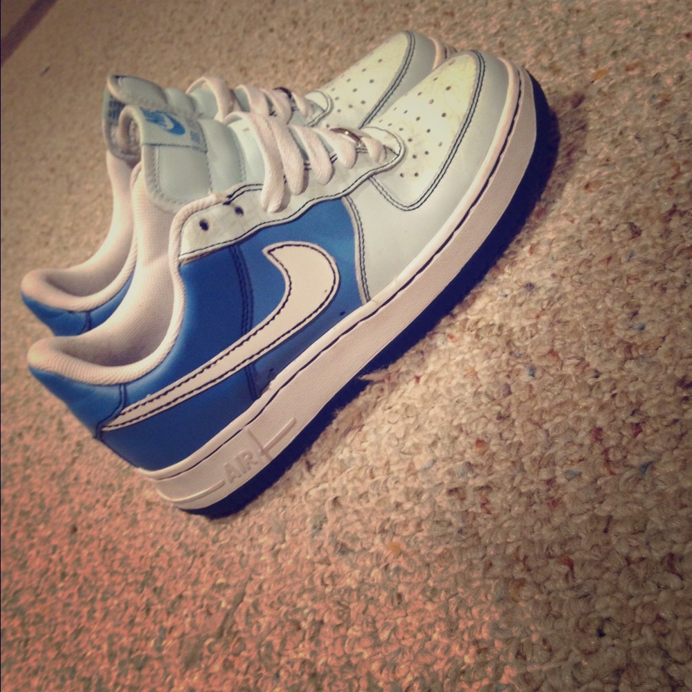 -2007 Ombré blue Nike Air Force one 5y